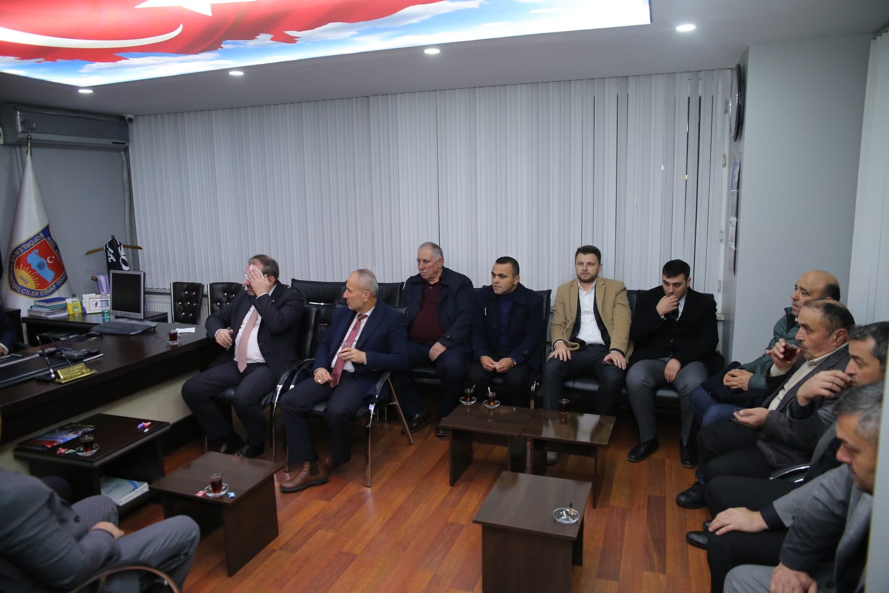 A session held at a trade chamber’s meeting room